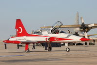 71-3072 @ LMML - Northrop NF-5B 71-3072/6 Turkish Stars Aerobatic Team taxing out to participate in the Malta International Airshow 2017 - by Raymond Zammit