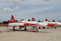 70-3023 @ LMML - Northrop NF-5B 70-3023/7 Turkish stars Aerobatic Team - by Raymond Zammit