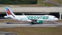 N228FR @ TPA - Frontier - by Florida Metal