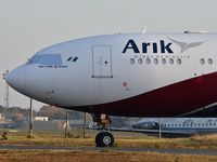 EI-EWG @ LFBD - Our Lady of Grace Arik Air (Pembroke) stored Bordeaux airport - by JC Ravon - FRENCHSKY