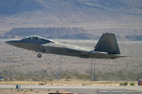 99-4011 @ KLVS - F-22 Raptor 99-4011 OT from 422nd TES Green Bats 53rd WG Nellis AFB, NV - by Dariusz Jezewski www.FotoDj.com