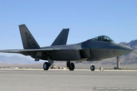99-4011 @ KLVS - F-22 Raptor 99-4011 OT from 422nd TES Green Bats 53rd WG Nellis AFB, NV - by Dariusz Jezewski www.FotoDj.com