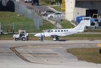 N265RG @ FLL - Cessna 421C - by Florida Metal