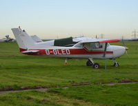 G-GLED @ EGTR - Cessna 150M at Elstree. Ex C-GLED - by moxy
