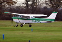 G-BDNU @ EGTR - Reims Cessna F172M Skyhawk at Elstree. - by moxy