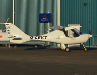 G-CEKT @ EGTB - Flight Design CTSW at Wycombe Air Park. - by moxy