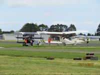 ZK-VCM @ NZAR - paired with FKD (Fokker triplane) at open day - by magnaman