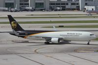 N304UP @ MIA - UPS 767-300 - by Florida Metal