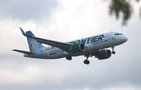 N305FR @ DTW - Frontier - by Florida Metal
