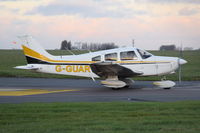 G-GUAR @ EGSH - Departing from Norwich. - by Graham Reeve