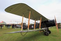 F-AYBF @ LFFQ - Bristol F.2B Fighter, Static display, La Ferté-Alais airfield (LFFQ) Airshow 2016 - by Yves-Q