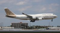 N322SG @ MIA - Atlas Air 747-400 - by Florida Metal