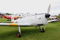 F-AZCH @ LFFQ - De Havilland DHC-1 Chipmunk 22, Static display, La Ferté-Alais airfield (LFFQ) Air show 2016 - by Yves-Q