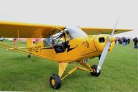 F-GETT @ LFFQ - Piper L-18C Super Cub, Static display, La Ferté-Alais (LFFQ) Air show 2016 - by Yves-Q