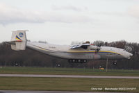 UR-09307 @ EGCC - arriving at Manchester - by Chris Hall