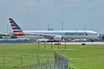 N725AN @ DFW - American Airlines 777 about to depart DFW Airport - by Zane Adams