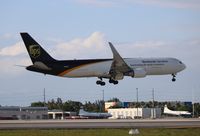 N328UP @ MIA - UPS 767-300 - by Florida Metal