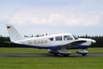 D-EAKP @ EDKV - Piper PA-28-181 at the Dahlemer Binz 60th jubilee airfield display - by Ingo Warnecke