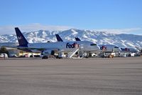 N921FD @ KBOI - Parked on the FedEx ramp along with N965FD and N788FD. - by Gerald Howard