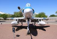 N401FS @ DMA - Entrance to Pima Museum