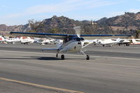 N449 @ SZP - 1969 Cessna 180H SKYWAGON, Continental O-470-A 225 Hp, S-turns taxi - by Doug Robertson