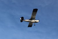 N519AC @ SZP - 2000 American Champion 7GCBC EXPLORER, Lycoming O-320 150 Hp, takeoff climb Rwy 04 - by Doug Robertson