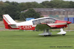 G-CBZK @ EGBR - at Breighton - by Chris Hall