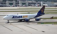 N412MC @ MIA - Atlas Air - by Florida Metal