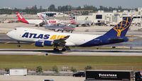 N415MC @ MIA - Atlas 747-400 - by Florida Metal