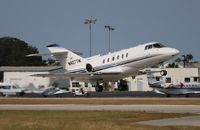 N427TM @ ORL - Hawker 800