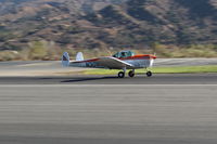 N3040G @ SZP - 1961 Forney F-1 AIRCOUPE, Continental O-200 100 Hp upgrade by STC from original 90 Hp Continental, takeoff roll Rwy 22 - by Doug Robertson