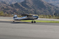 N2430N @ SZP - 1947 Cessna 140, Continental C85 85 Hp, landing roll Rwy 22 - by Doug Robertson