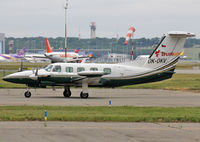 OK-OKV @ LFBO - Taxiing holding point rwy 32R for departure... rescue flight. - by Shunn311