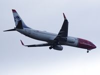 EI-FAJ @ LFBD - Norwegian (Knud Rasmussen livery) diverted to BOD, IBK8GV landing runway 29, very bad weather.... - by JC Ravon - FRENCHSKY