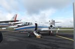 D-CMET @ EDDK - Dassault Falcon 20E-5 research aircraft of DLR at the DLR 2015 air and space day on the side of Cologne airport - by Ingo Warnecke