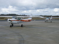 EI-CCM - Waterford Airport 19th April 2013 with EI-BMN (now with National Flight Centre, Weston) and  a former sister ship (both ex- Iona National Airways and still wearing the Iona colours). - by JD2017