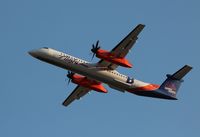 N437QX @ KMRY - DHC-8-402 - by Mark Pasqualino