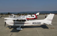 N2630U @ KWVI - Ventura County, CA-based 1998 Cessna 172R Skyhawk visiting @ Watsonville Municipal Airport, CA - by Steve Nation