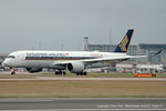 9V-SMF @ EGCC - Singapore Airlines - by Chris Hall