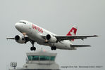 HB-IPV @ EGCC - Swiss - by Chris Hall