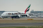 A6-EEI @ EGCC - Emirates - by Chris Hall