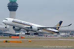 9V-SMG @ EGCC - Singapore Airlines - by Chris Hall