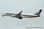 9V-SMG @ EGCC - Singapore Airlines - by Chris Hall