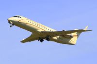 9H-JOY @ LFBD - Bombardier CRJ-200ER, Take off rwy 23, Bordeaux-Mérignac airport (LFBD-BOD) - by Yves-Q