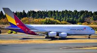 HL7640 @ RJAA - Landing with Fuji San behind - by JPC