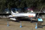 9214 - Shenyang J-6 (chinese version similar to MiG-19S) FARMER at the China Aviation Museum Datangshan