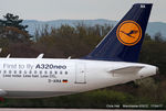 D-AINA @ EGCC - Lufthansa - by Chris Hall