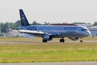 F-GTAE @ LFBD - Airbus A321-211, Taxiing to boarding ramp, Bordeaux-Mérignac airport (LFBD-BOD) - by Yves-Q