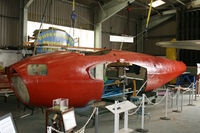 W4050 @ X0LC - At the de Havilland Aircraft Museum. The very first Mosquito, undergoing restoration. - by Howard J Curtis