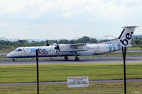 G-ECOM @ EGCC - A view from the viewing enclosure at Manchester EGCC - by Clive Pattle